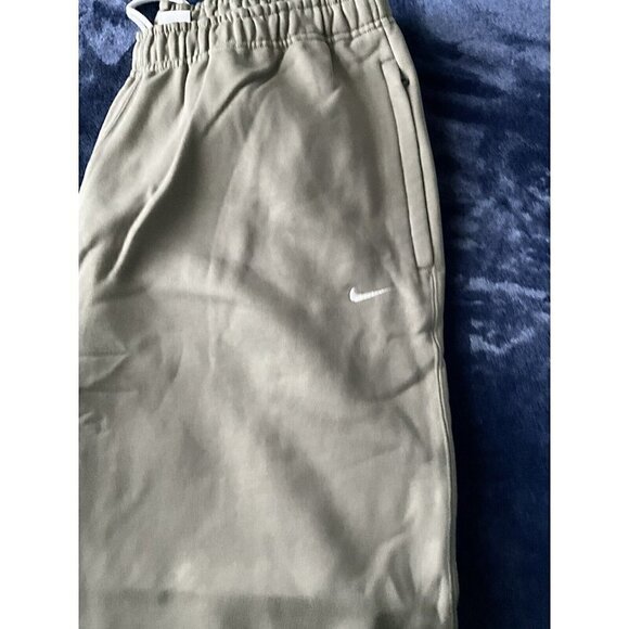 Nike NikeLab Heavyweight Fleece Pants Mens Sz Large Light Army White CW5460-320 - Picture 2 of 9